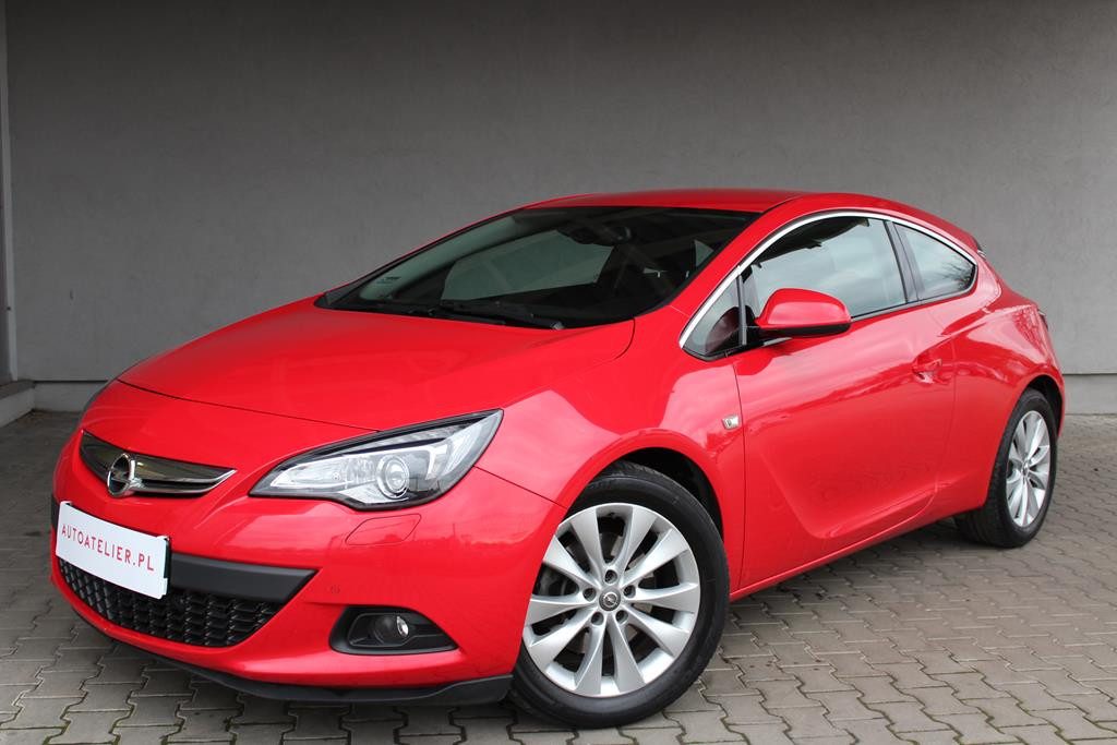 Opel Astra – GTC 1,6T 180 KM benzyna, mały przebieg, salon PL, FV 23%