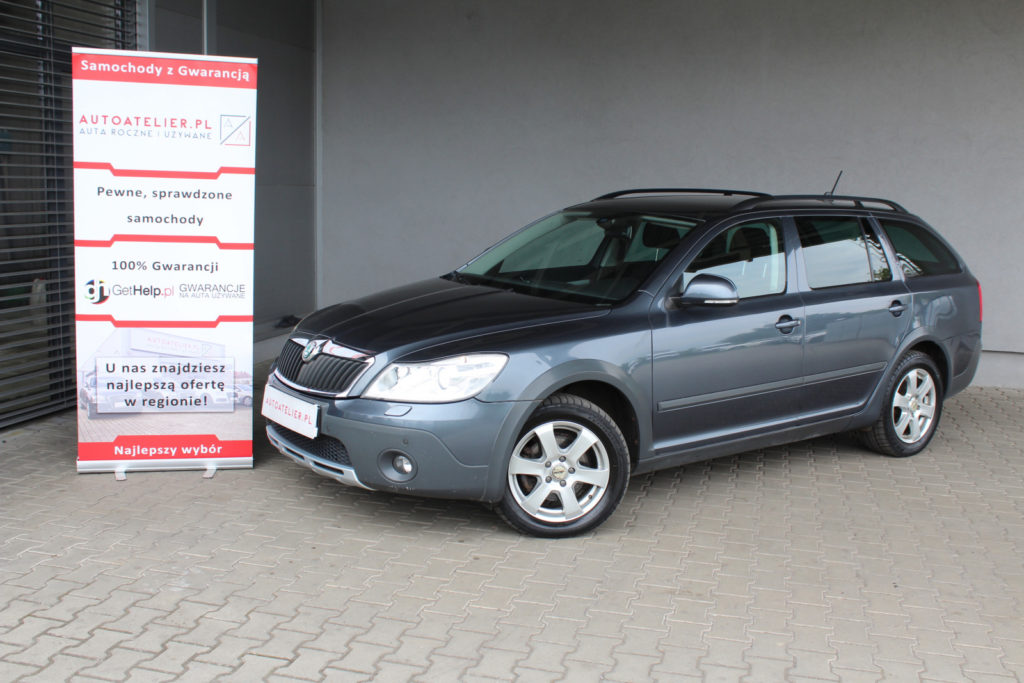 Škoda Octavia – 1.8/160KM 4×4 Scout , navi , xenon , godny polecenia